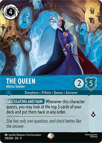 The Queen - Mirror Seeker (Epic) - Holofoil (Fabled)(9-219/204)(EP)