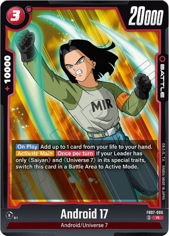 Android 17 [006] [Foil] (FB07-006)(R)