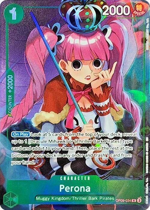 Perona [Illustration Box Vol.4] [Foil] (One Piece Promotion Cards)(OP09-034)(R)