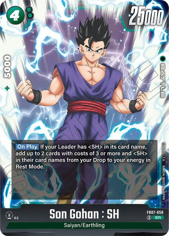 Son Gohan : SH [058] [Foil] (FB07-058)(SR)