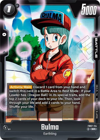 Bulma [114] [Foil] (FB07-114)(SR)