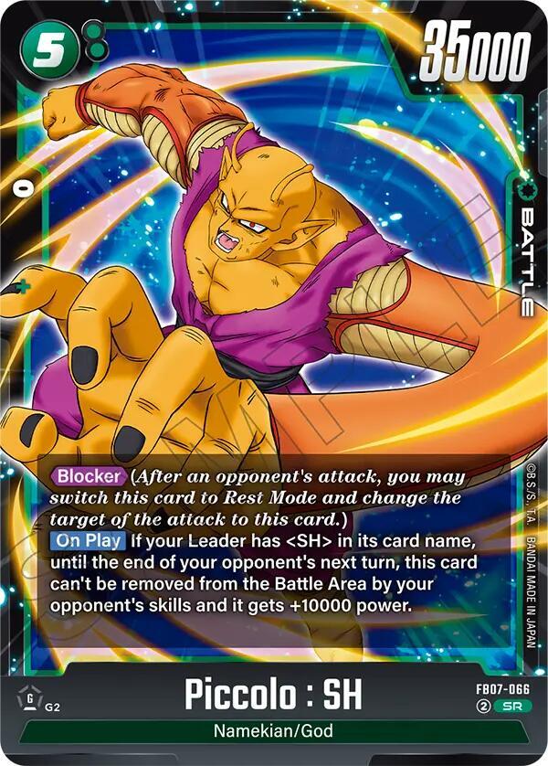 Piccolo : SH [066] [Foil] (FB07-066)(SR)