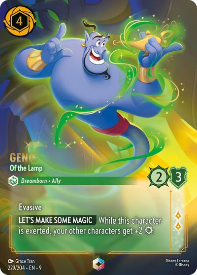 Genie - Of the Lamp (Enchanted) - Holofoil (Fabled)(9-229/204)(E)