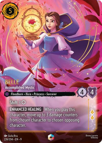 Belle - Accomplished Mystic (Enchanted) - Holofoil (Fabled)(9-226/204)(E)