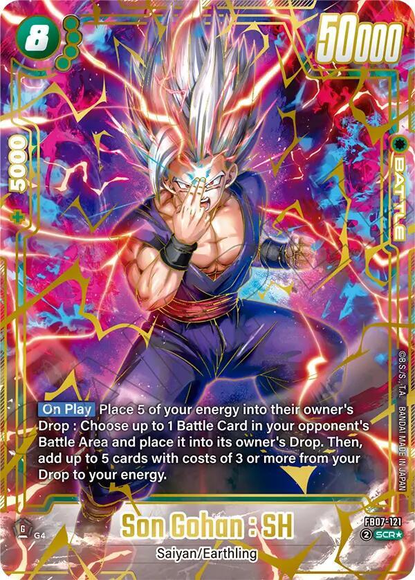 Son Gohan : SH [121] [Alternate Art] [Foil] (FB07-121)(SCR)