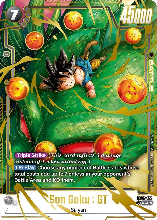 Son Goku : GT [122] [Alternate Art] [Foil] (FB07-122)(SCR)