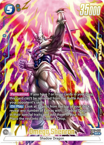 Omega Shenron [Alternate Art] [Foil] (FB07-035)(SR)