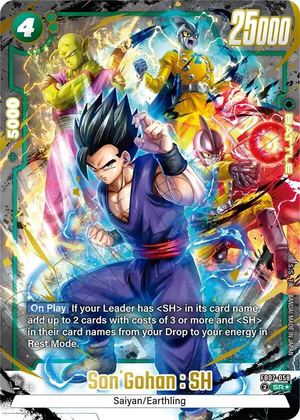 Son Gohan : SH [058] [Alternate Art] [Foil] (FB07-058)(SR)
