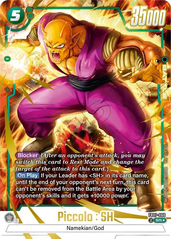 Piccolo : SH [066] [Alternate Art] [Foil] (FB07-066)(SR)