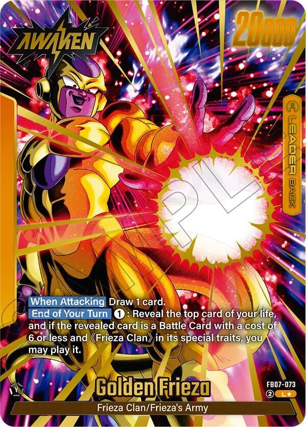 Frieza [073] [Alternate Art] [Foil] (FB07-073)(L)
