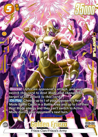 Golden Frieza [Alternate Art] [Foil] (FB07-079)(SR)