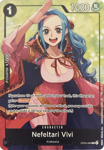 Nefeltari Vivi [Welcome Pack Vol. 2] (One Piece Promotion Cards)(OP05-086)(R)