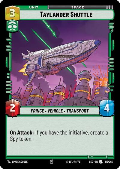 Taylander Shuttle (Secrets of Power)(SEC-115/264)(U)