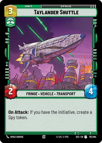 Taylander Shuttle (Secrets of Power)(SEC-115/264)(U)