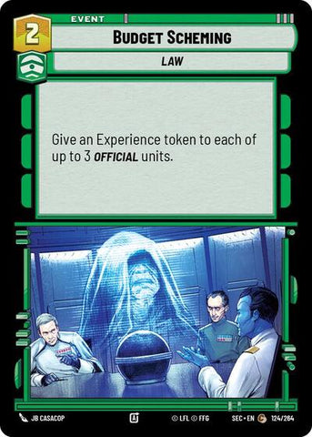 Budget Scheming (Secrets of Power)(SEC-124/264)(C)