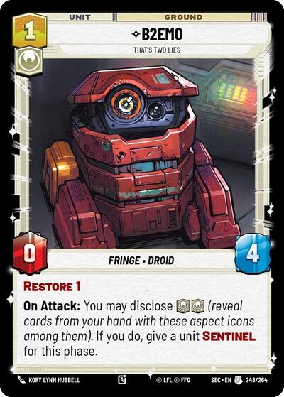 B2EMO, That's Two Lies (Secrets of Power)(SEC-248/264)(U)