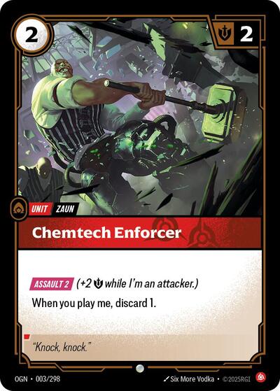Chemtech Enforcer - Foil (Origins)(OGN-003/298)(C)