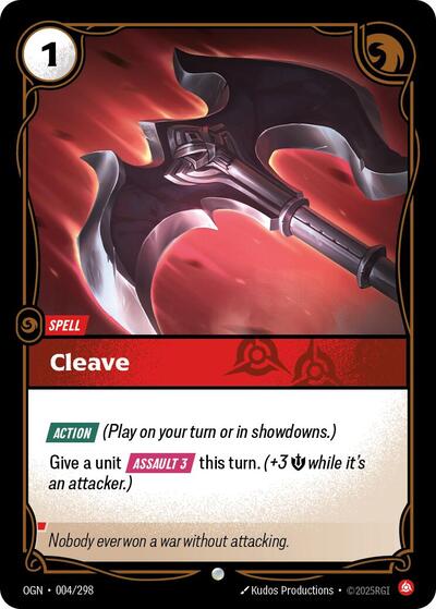 Cleave (Origins)(OGN-004/298)(C)