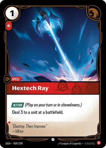 Hextech Ray - Foil (Origins)(OGN-009/298)(C)