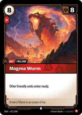 Magma Wurm - Foil (Origins)(OGN-011/298)(C)