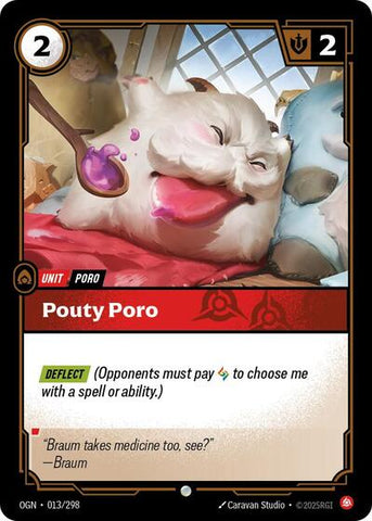 Pouty Poro - Foil (Origins)(OGN-013/298)(C)