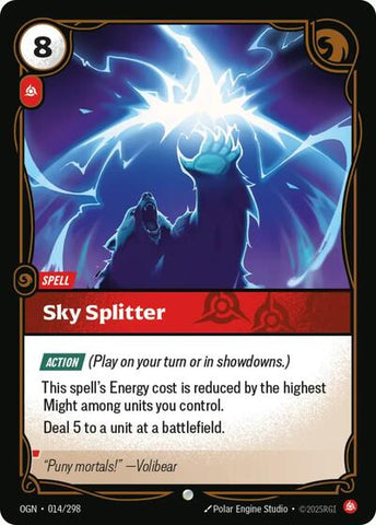 Sky Splitter - Foil (Origins)(OGN-014/298)(C)