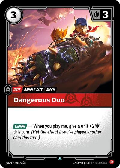 Dangerous Duo (Origins)(OGN-016/298)(U)