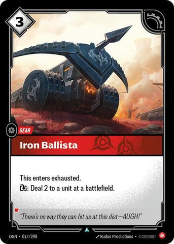 Iron Ballista (Origins)(OGN-017/298)(U)
