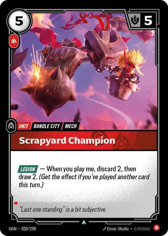 Scrapyard Champion (Origins)(OGN-020/298)(U)