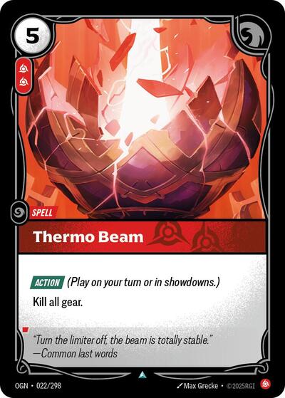 Thermo Beam - Foil (Origins)(OGN-022/298)(U)