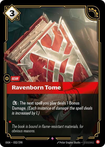 Ravenborn Tome - Foil (Origins)(OGN-032/298)(R)
