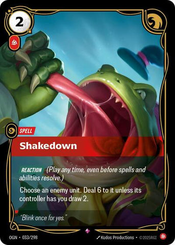Shakedown - Foil (Origins)(OGN-033/298)(R)