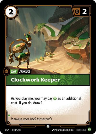 Clockwork Keeper - Foil (Origins)(OGN-044/298)(C)