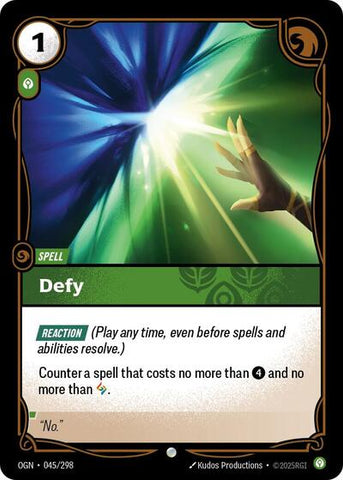 Defy - Foil (Origins)(OGN-045/298)(C)