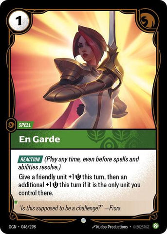 En Garde (Origins)(OGN-046/298)(C)
