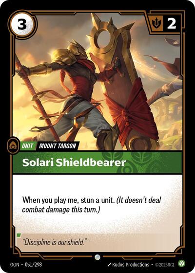Solari Shieldbearer - Foil (Origins)(OGN-051/298)(C)