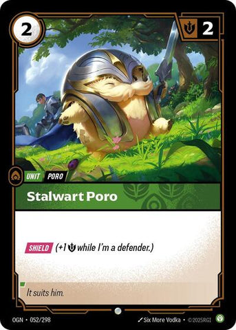 Stalwart Poro (Origins)(OGN-052/298)(C)