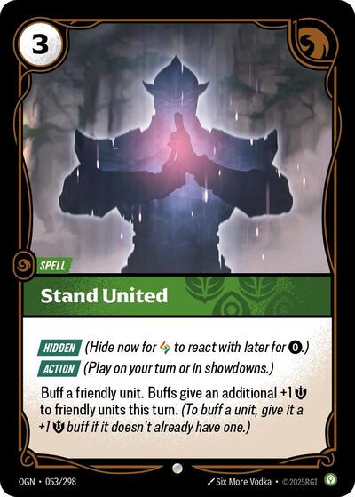 Stand United - Foil (Origins)(OGN-053/298)(C)