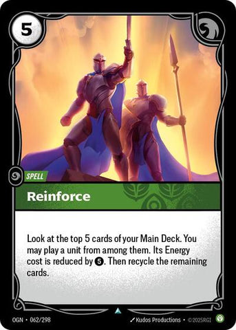 Reinforce - Foil (Origins)(OGN-062/298)(U)