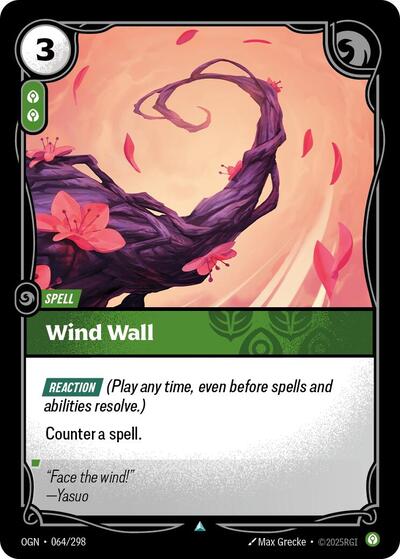 Wind Wall (Origins)(OGN-064/298)(U)