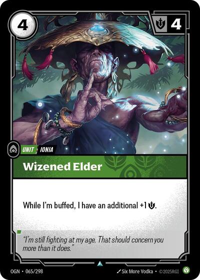 Wizened Elder (Origins)(OGN-065/298)(U)