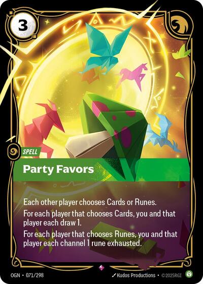 Party Favors - Foil (Origins)(OGN-071/298)(R)