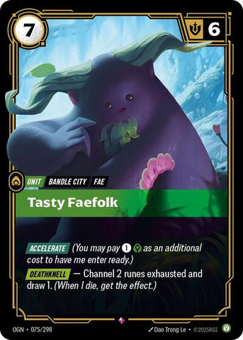 Tasty Faefolk - Foil (Origins)(OGN-075/298)(R)
