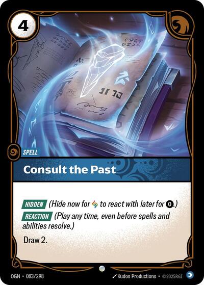 Consult the Past (Origins)(OGN-083/298)(C)
