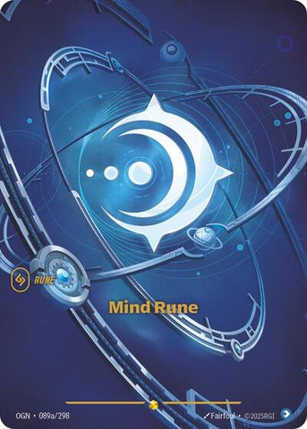 Mind Rune - Alternate Art - Foil (Origins)(OGN-089a/298)(O/AA)