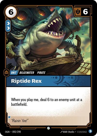Riptide Rex - Foil (Origins)(OGN-092/298)(C)