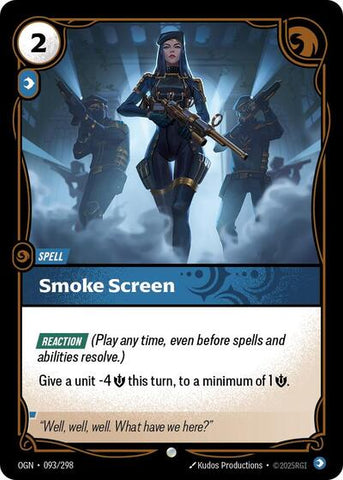Smoke Screen - Foil (Origins)(OGN-093/298)(C)