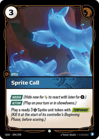Sprite Call - Foil (Origins)(OGN-094/298)(C)