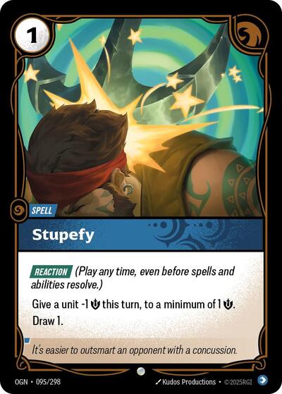 Stupefy - Foil (Origins)(OGN-095/298)(C)
