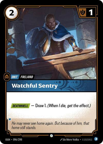 Watchful Sentry (Origins)(OGN-096/298)(C)